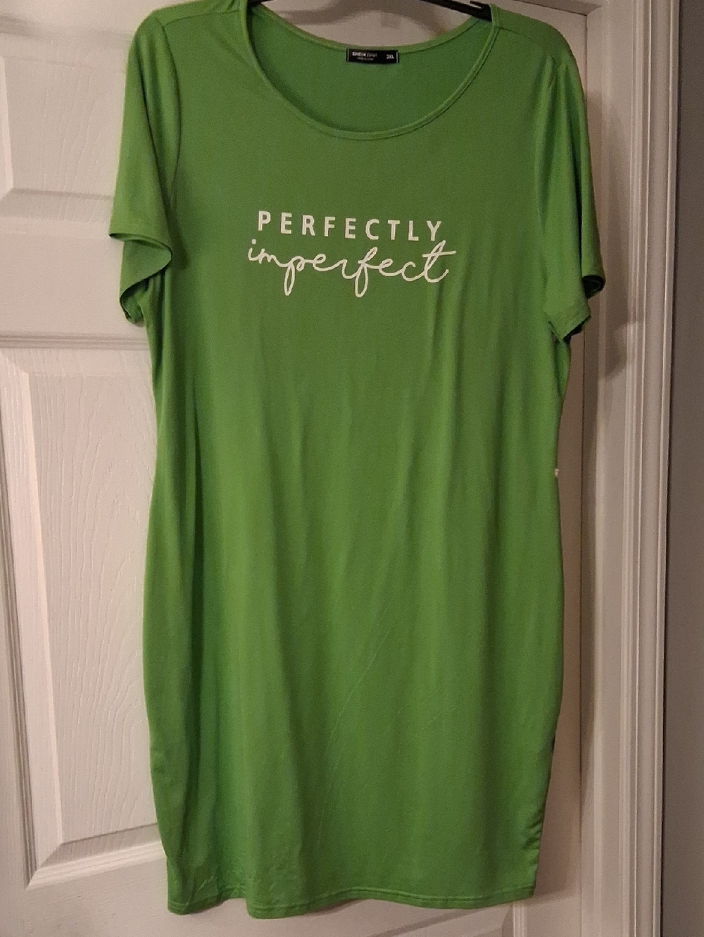 SHEIN Green "Perfectly Imperfect" Midi Dress
